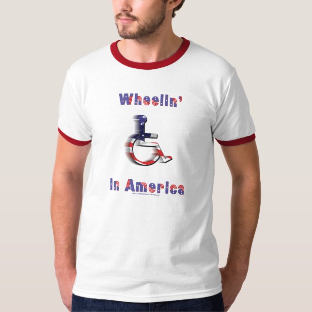 Camiseta Wheelin en América (Anverso)