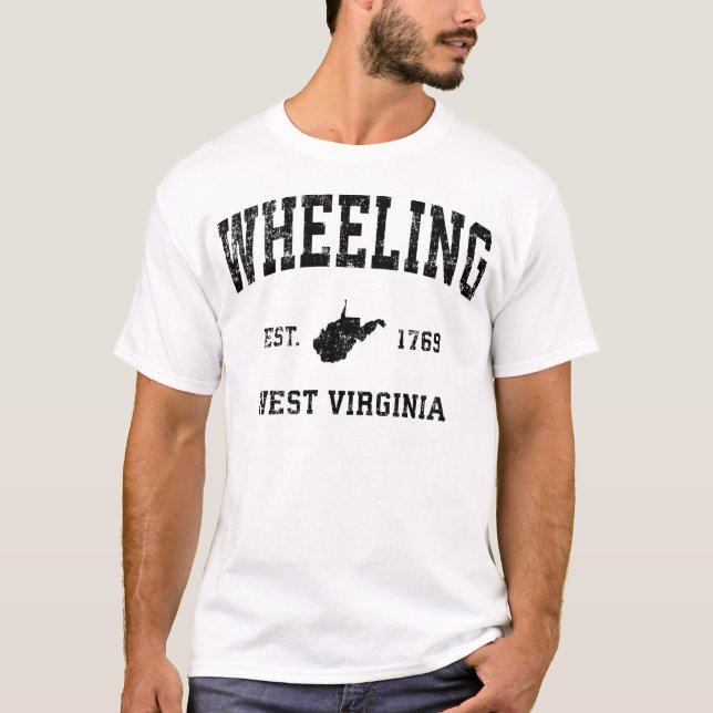 Camiseta Wheeling West Virginia Wv (Anverso)