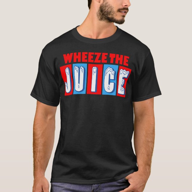 Camiseta Wheeze The Juice Funny Encino Pelea Hombre (Anverso)