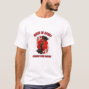 Camiseta When in doubt, conquer your demons