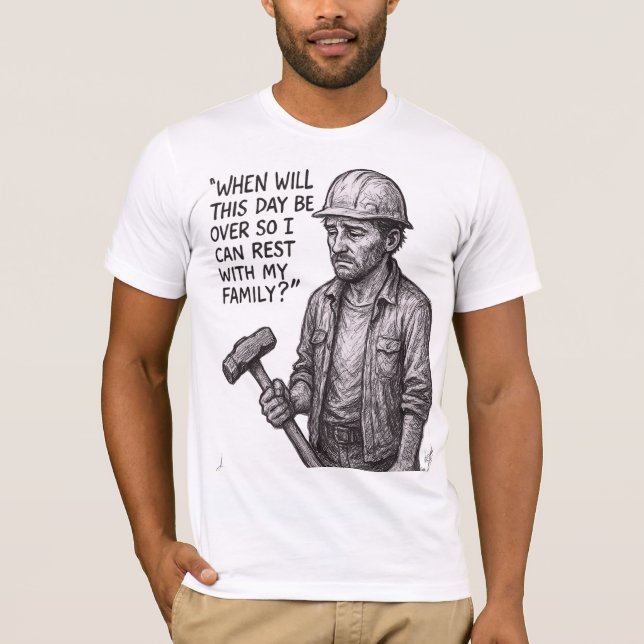 Camiseta When Will This Day Be Over? (Anverso)