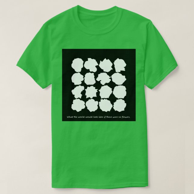 Camiseta Where Have All The Flowers Gone (Diseño del anverso)
