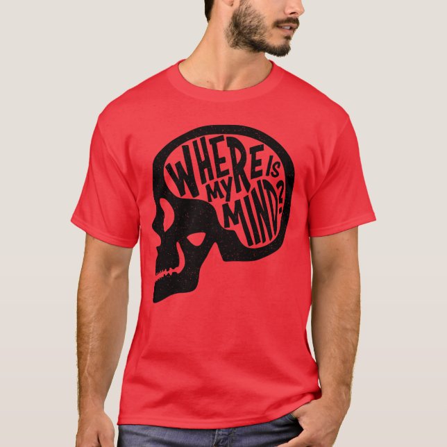 Camiseta Where is my Mind Fight Club funny (Anverso)