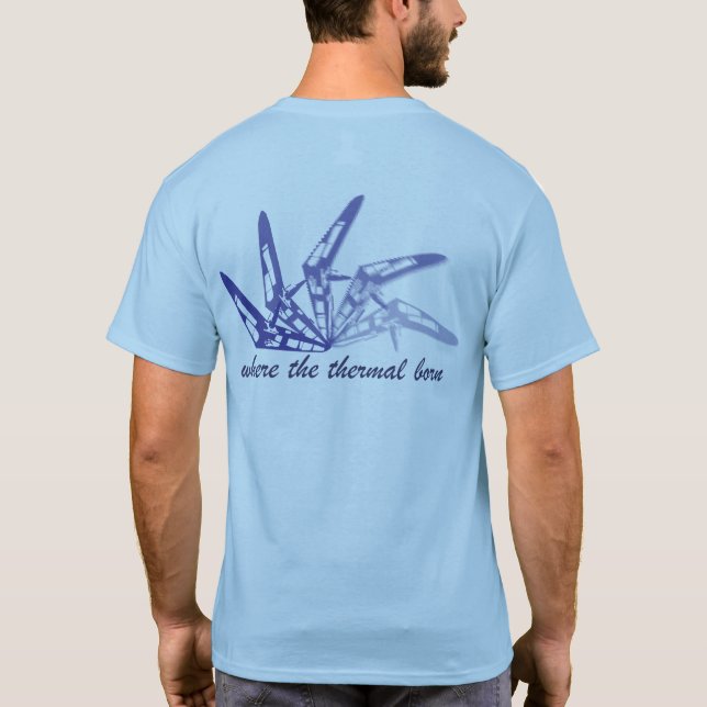 Camiseta where the thermal born (Reverso)