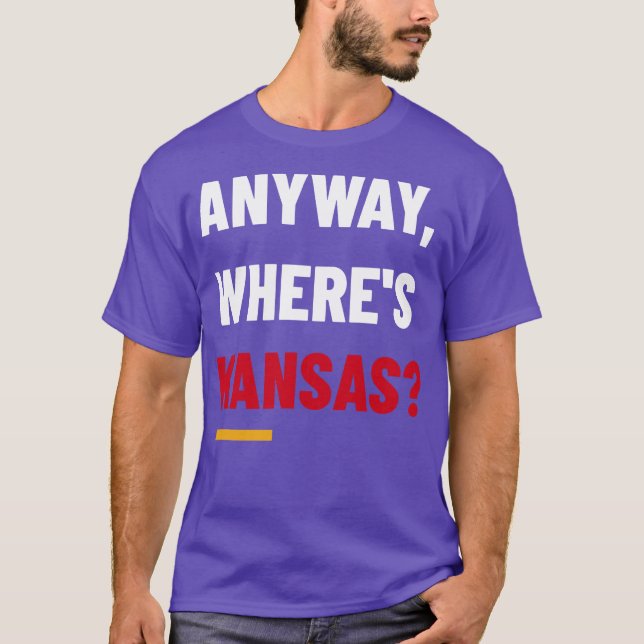 Camiseta Wheres Kansas (Anverso)