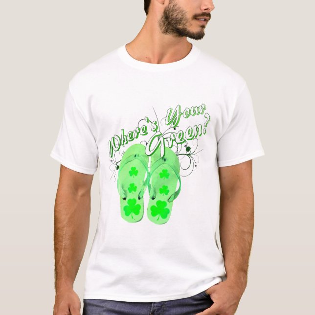 Camiseta wheres su verde (Anverso)