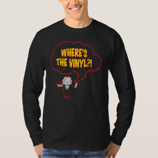 Camiseta Whereu2019s The Vinyl For Mens Womens