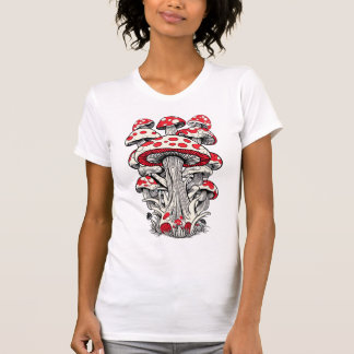 Camiseta Whimsical Anime Vibes Mushroom