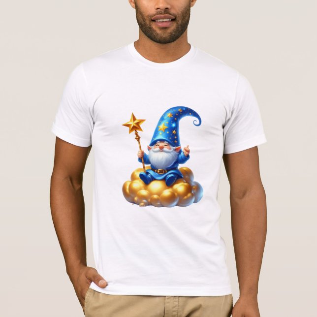 Camiseta Whimsical Blue Gnome (Anverso)