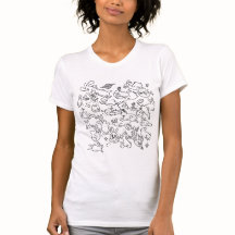 Whimsical Bunny Galaxy T-Shirt