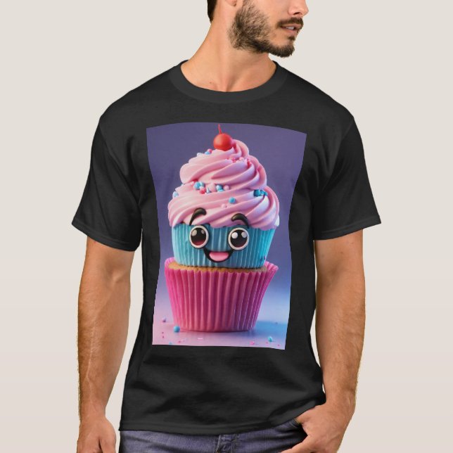 Camiseta Whimsical Cupcake Wings Tee (Anverso)