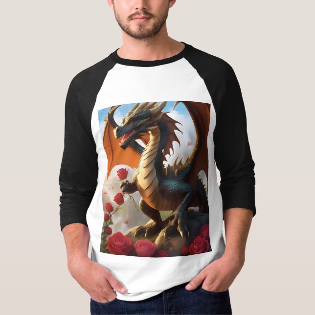 Camiseta Whimsical Dreamy Dragon T-Shirt (Anverso)