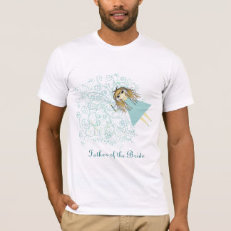 Camiseta Whimsical Fairy Wedding Party T-shrits