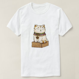 Camiseta Whimsical Gato Egipcio Dios Bastante