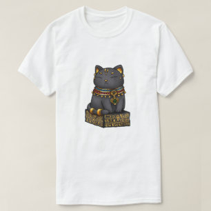 Camiseta Whimsical Gato Egipcio Dios Bastante
