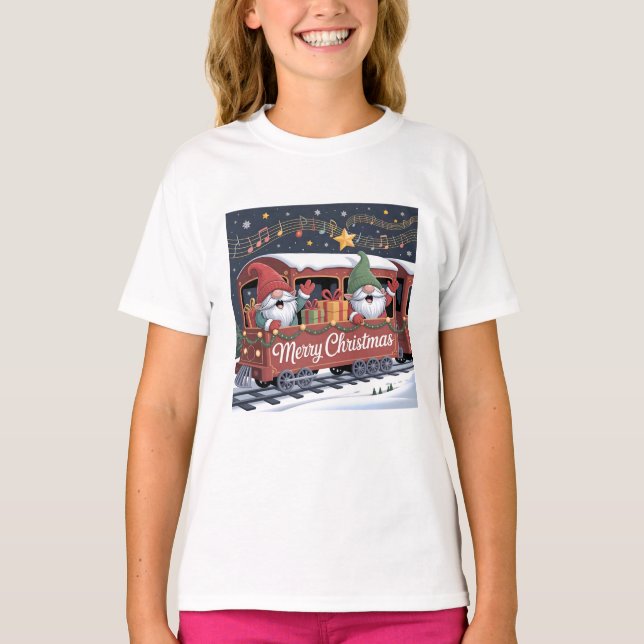 Camiseta Whimsical Jolly Gnomes Musical Express (Anverso)