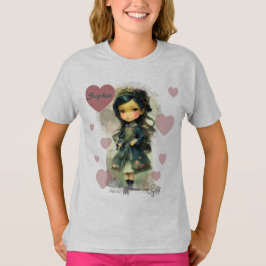 Camiseta Whimsical Kawaii Fairy Tale Chica