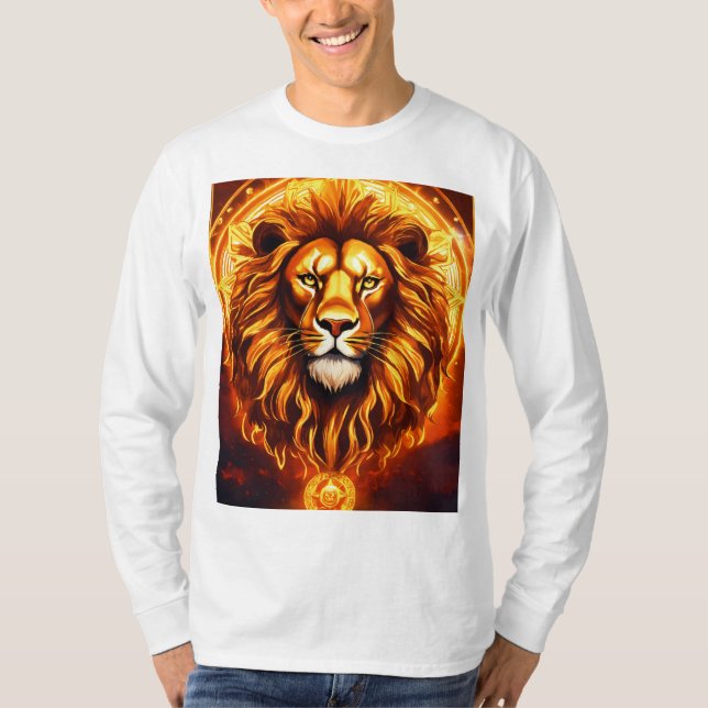 Camiseta Whimsical Lion Dreamscape Tee (Anverso)