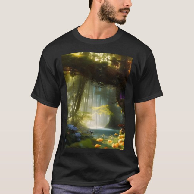 Camiseta Whimsical Magic Fairtale Forest (Anverso)