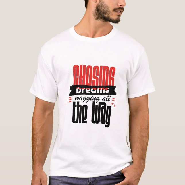 Camiseta Whimsical Motivational T-Shirt, Dreamer Shirt (Anverso)