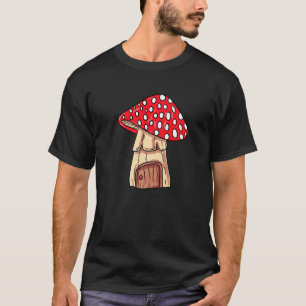 Camiseta Whimsical Mushroom Shroom Morel