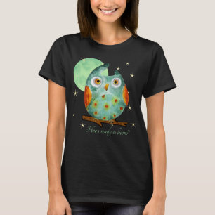 Camiseta Whimsical Owen Watercolor Style Name School on Bac