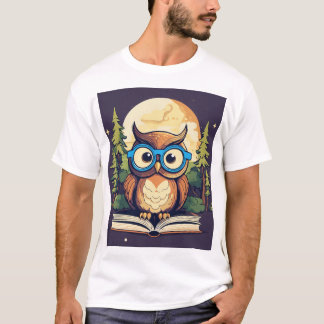 Camiseta Whimsical Owl Wonderland T-Shirt