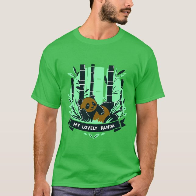 Camiseta Whimsical Panda Gifts: Diseños y obras de arte ado (Anverso)