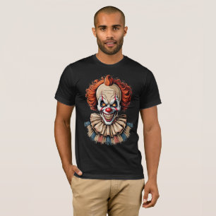 Camiseta Whimsical Retro Clown T-Shirt Guay y estilo modern