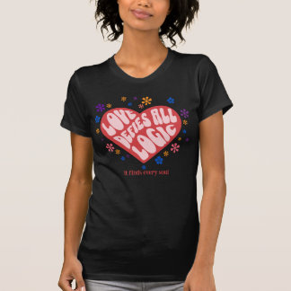 Camiseta Whimsical Retro Romance