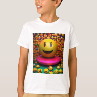 Camiseta Whimsical Watercolor Smile T-Shirt