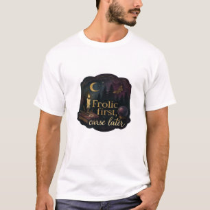 Camiseta Whimsigoo Fantasía Bosques Místicos, Luna y Mágica