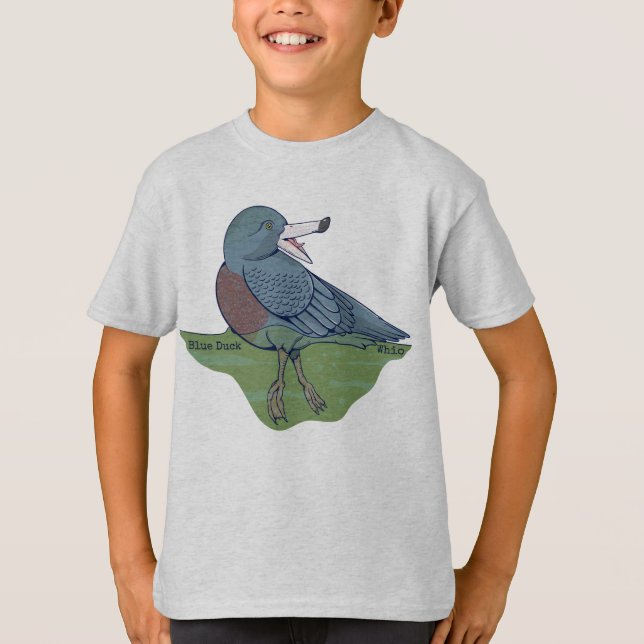 Camiseta Whip Blue Duck NZ BIRD (Anverso)
