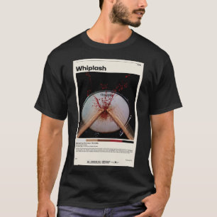 Camiseta Whiplash Damien Chazelle Minimalista Poster de cin