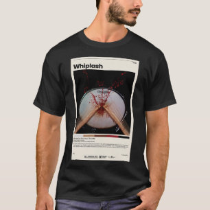 Camiseta Whiplash Damien Chazelle Minimalista Poster de cin