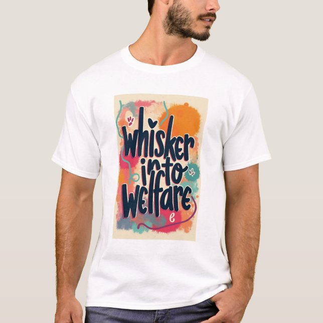 Camiseta Whisker en el bienestar (Anverso)