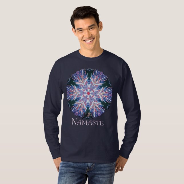 Camiseta Whisker Namaste Kaleidoscope (Anverso completo)