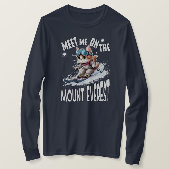 Camiseta Whiskers, el intrépido gato de aventura - Manga la (Anverso del diseño)