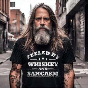 Camiseta Whiskey cita graciosos dichos de alcohol