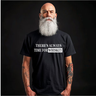 Camiseta Whiskey cita graciosos dichos de bebida