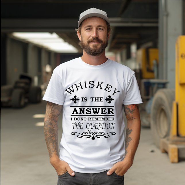 Camiseta Whiskey cita graciosos dichos de bebida (Subido por el creador)