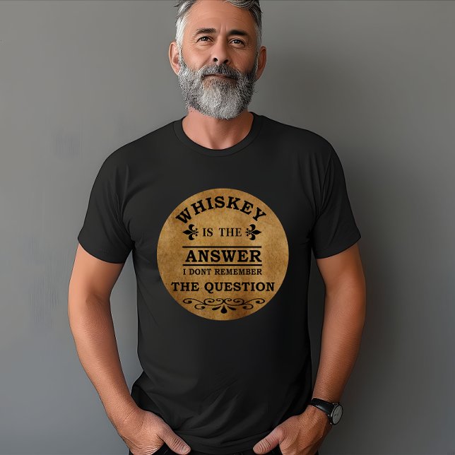 Camiseta Whiskey cita graciosos dichos de bebida (Subido por el creador)