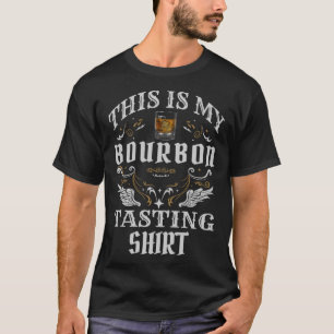 Camiseta Whiskey Este Es Mi Degustación De Bourbon