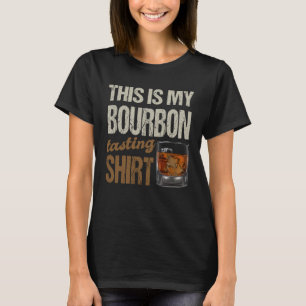 Camiseta Whiskey Este Es Mi Degustación De Bourbon