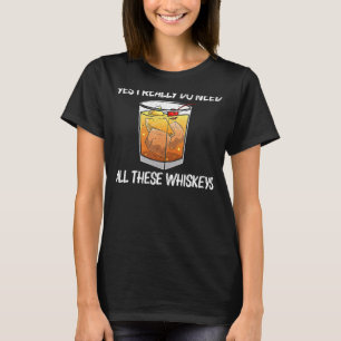 Camiseta Whiskey Guay Para Hombres Mujeres Malt Whisky Alco