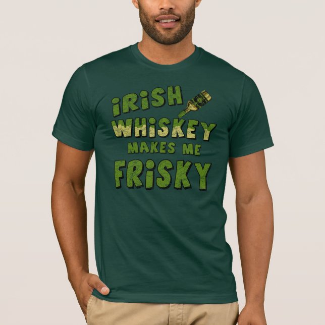 Camiseta Whiskey irlandesa (Anverso)