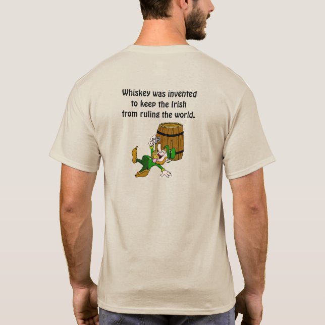 Camiseta Whiskey irlandesa (Reverso)