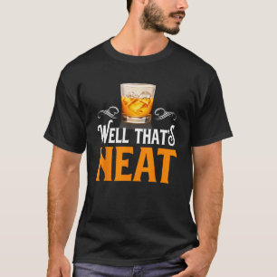 Camiseta Whiskey Men Bourbon bebiendo bien eso es genial