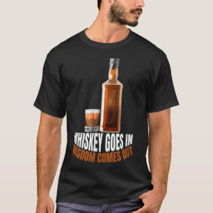 Camiseta Whiskey Sale En Sabiduría Y Sale Amantes De Whiske