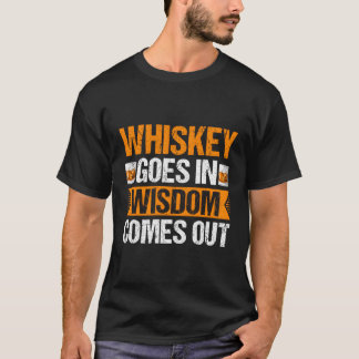 Camiseta Whiskey Sale En Sabiduría Y Sale Bender